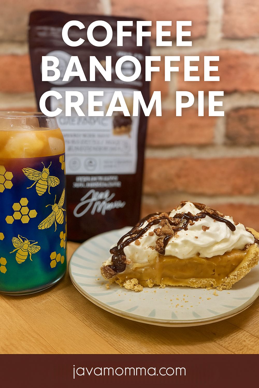 Coffee Banoffee Cream Pie: Fluffy, Creamy, Dreamy Dessert in Minutes!