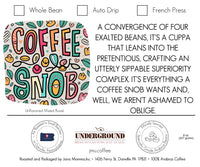 Thumbnail for Coffee Snob - Unflavored Mixed Roast - Java Momma
