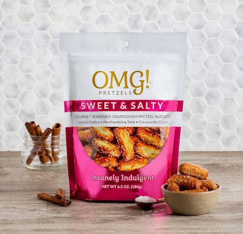 OMG Pretzels - Sweet & Salty Sourdough Pretzel Nuggets - Java Momma