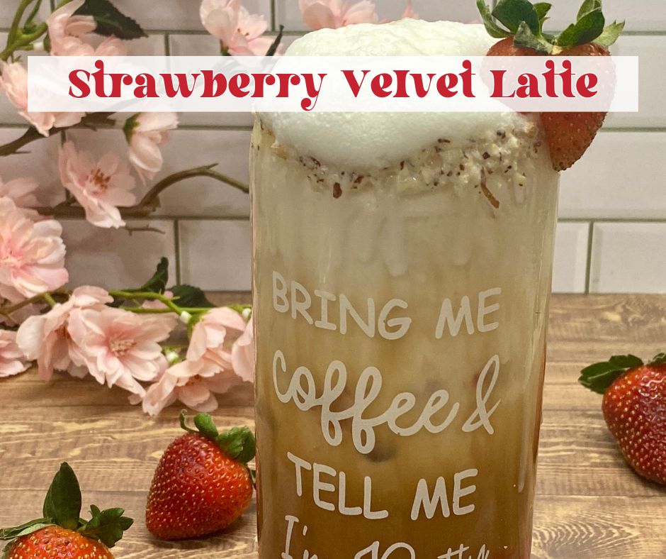 Strawberry Velvet Latte: A Sweet and Creamy Coffee Delight