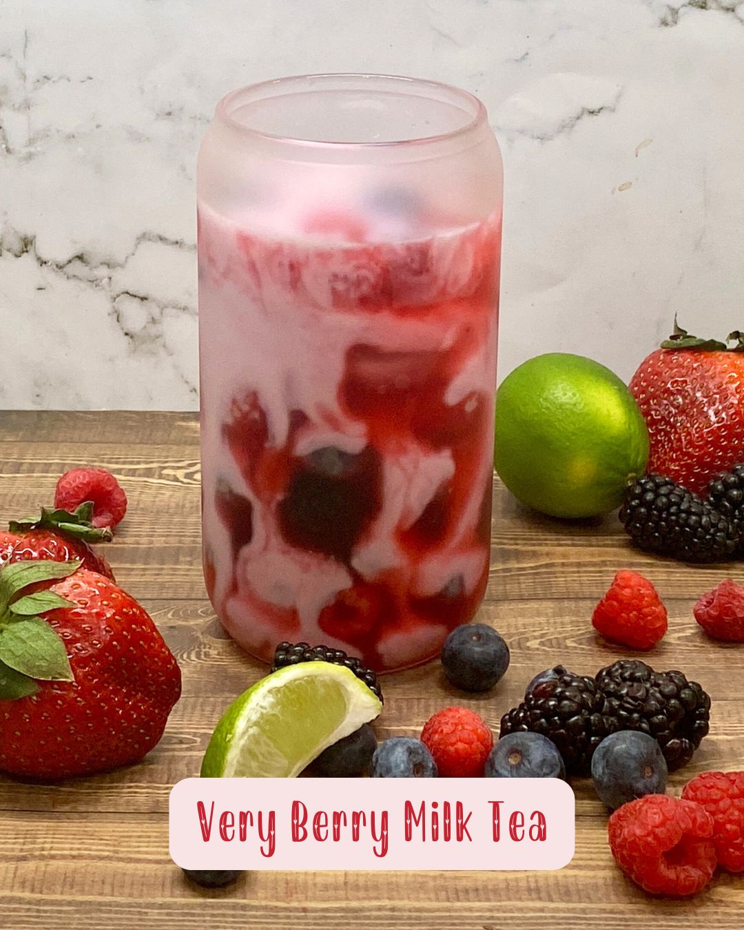 Very Berry Milk Tea – A Sweet & Fruity Refreshing Twist!