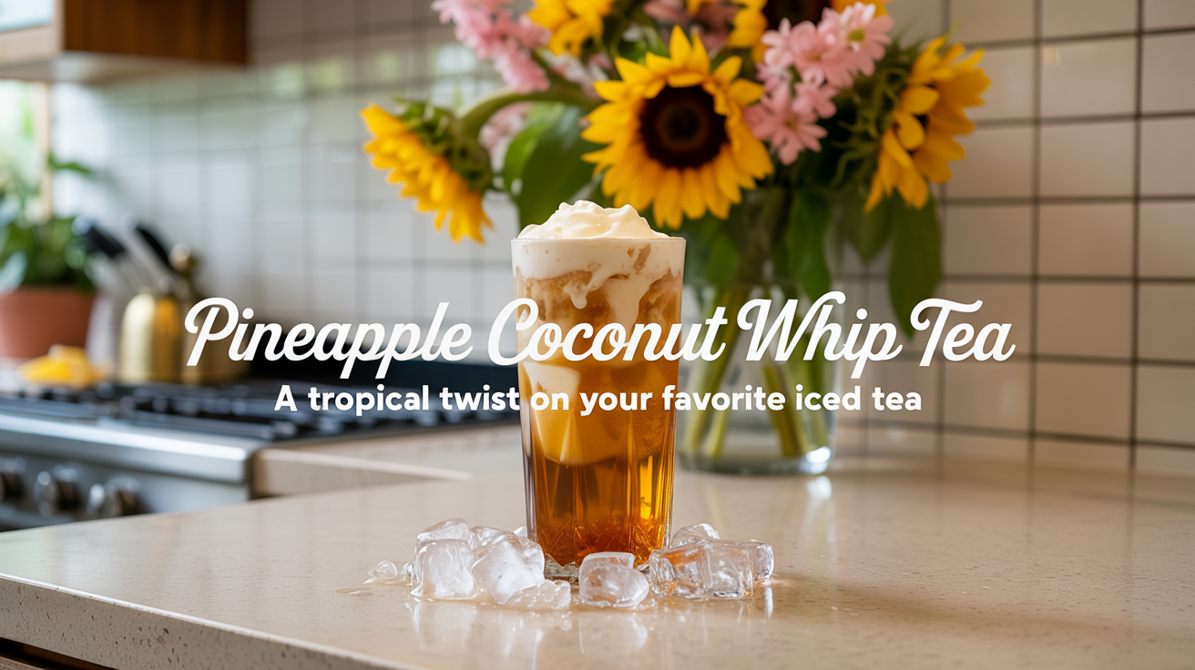 Tea Wip Pineapple Coconut Whip Tea – A Tropical Sip You’ll Crave All Year ...