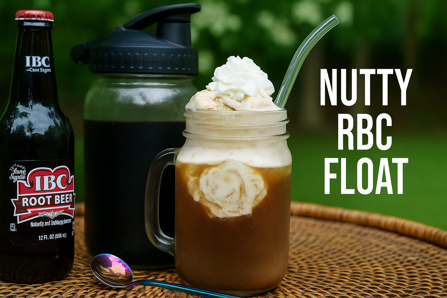 Nutty RBC Float – Cold Brew, Root Beer & Butter Pecan Magic for Dad