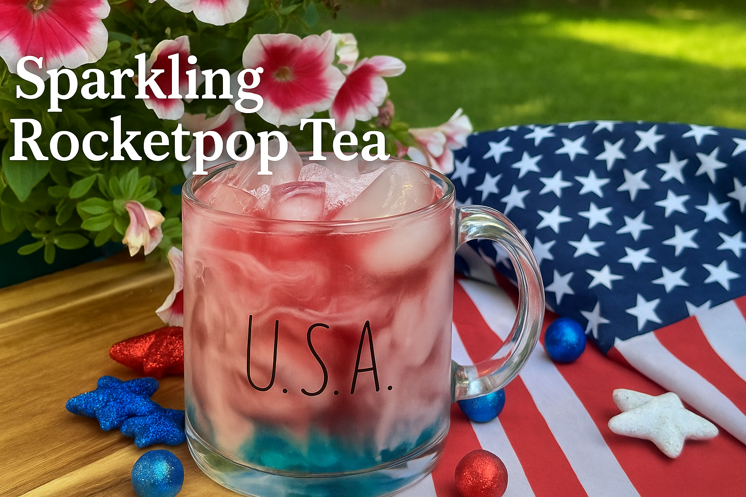 Sparkling Rocketpop Tea – A Firework-Inspired Summer Drink