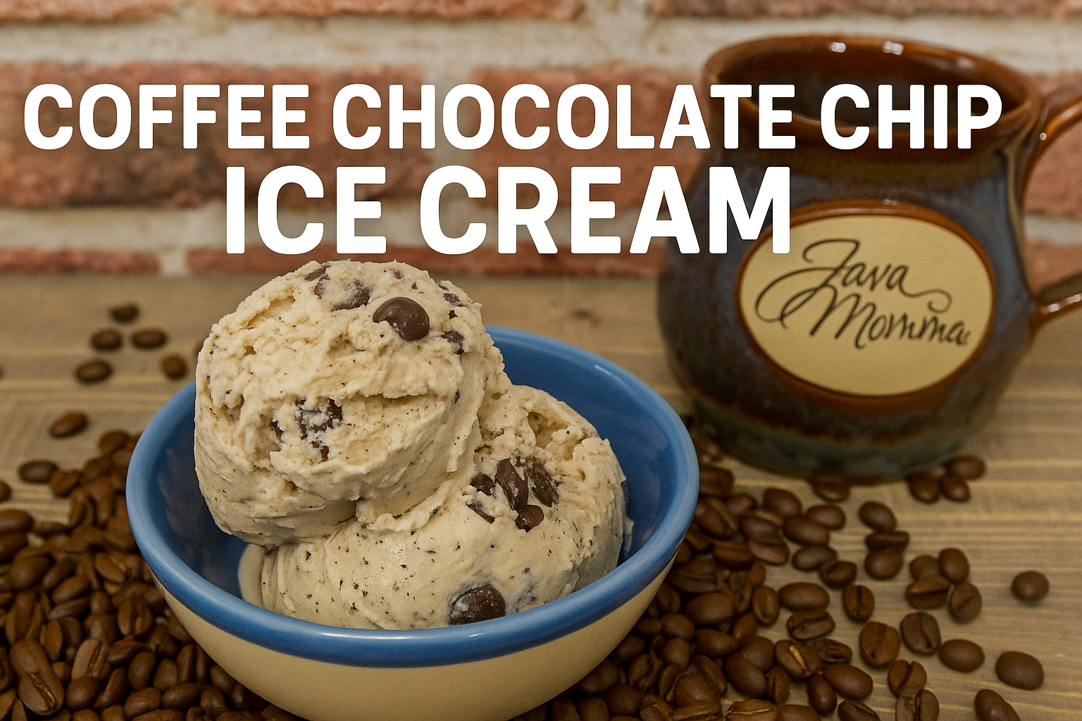 Coffee Chocolate Chip Ice Cream: Cool, Creamy, and Loaded with Crunch