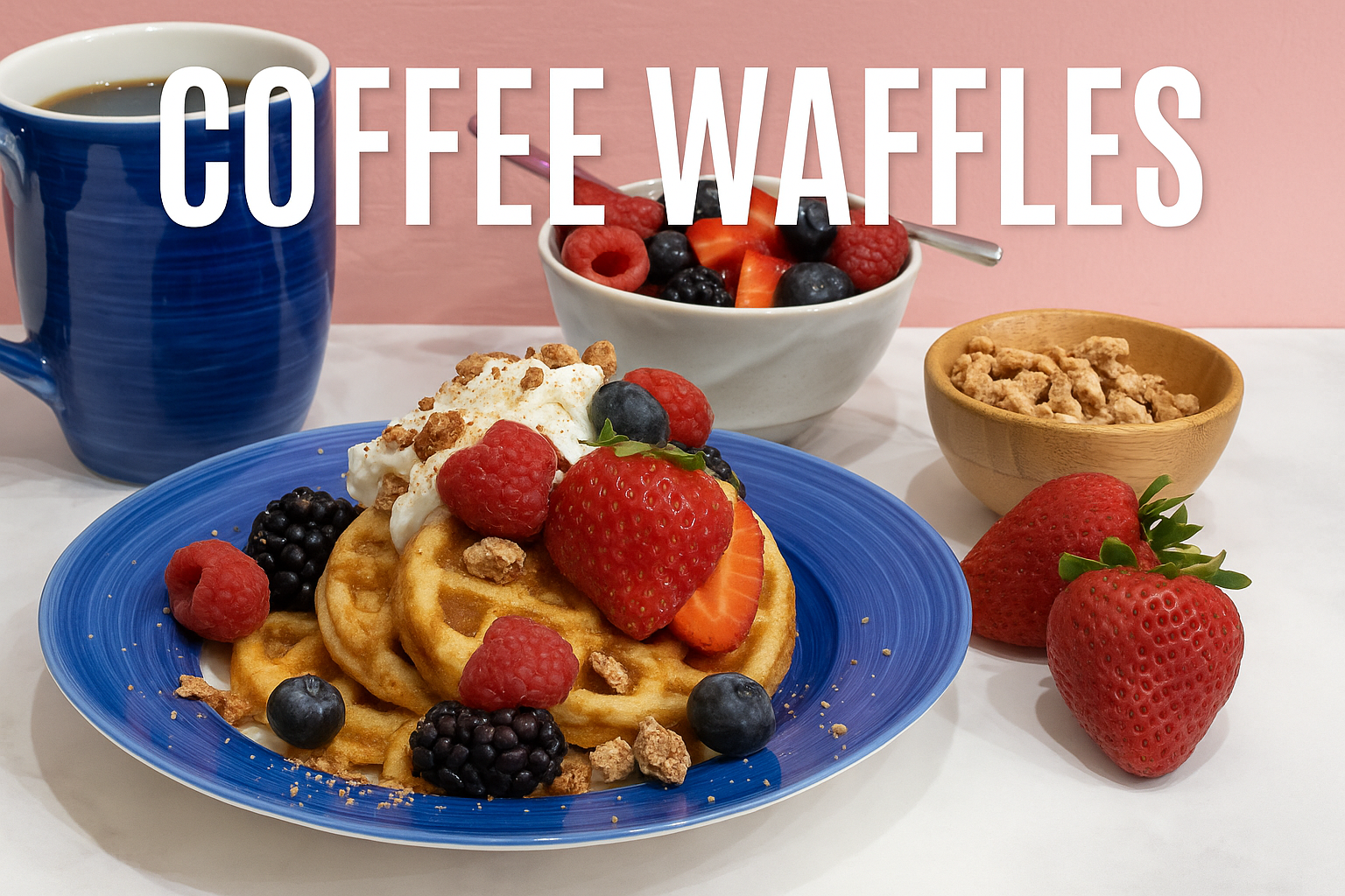 Coffee Waffles Recipe – Light, Crisp, and Packed with Flavor
