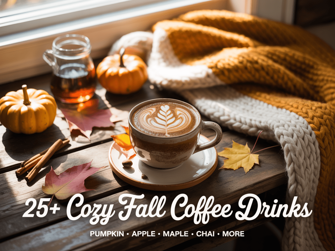 25+ Fall Coffee Drinks You Can Make at Home