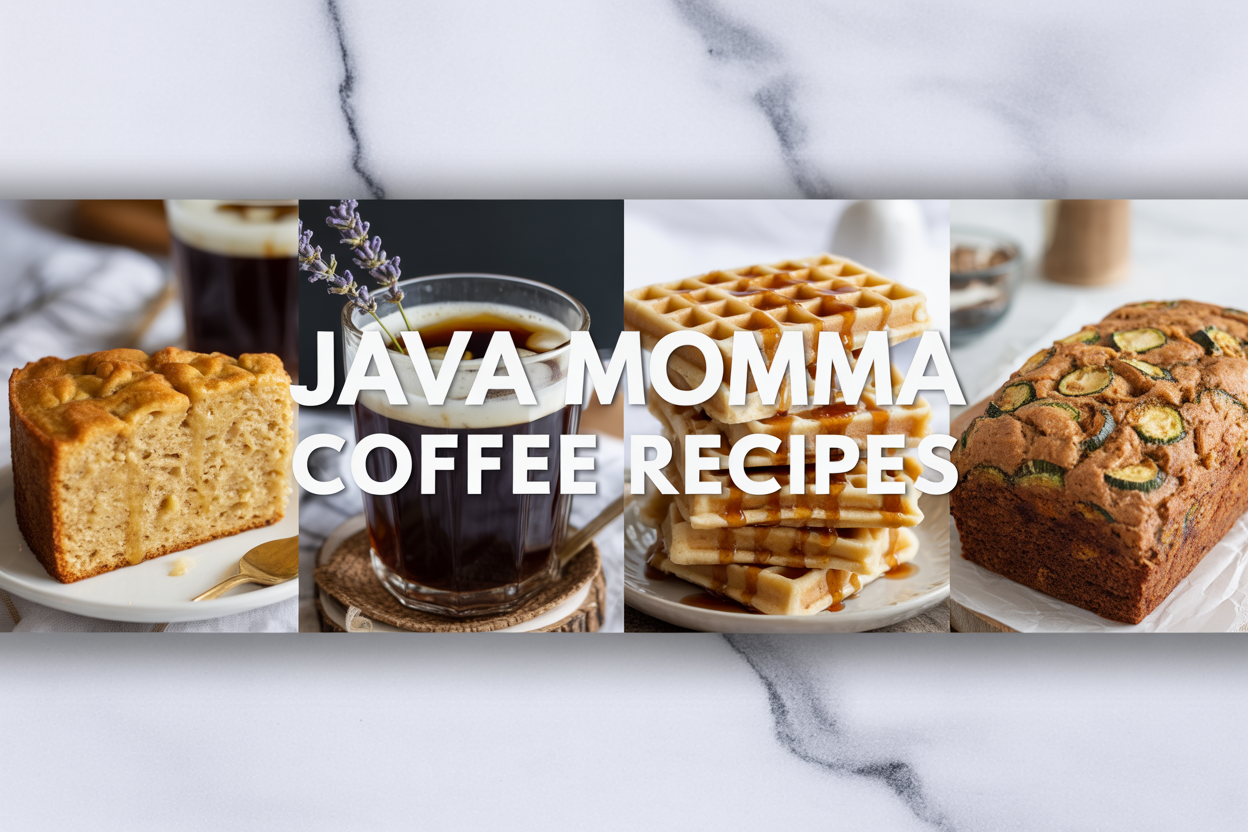 Coffee Recipes You’ll Love: Sweet Corn Latte, Lavender Honey Fig Cold Brew, Coffee Waffles & Coffee Zucchini Bread