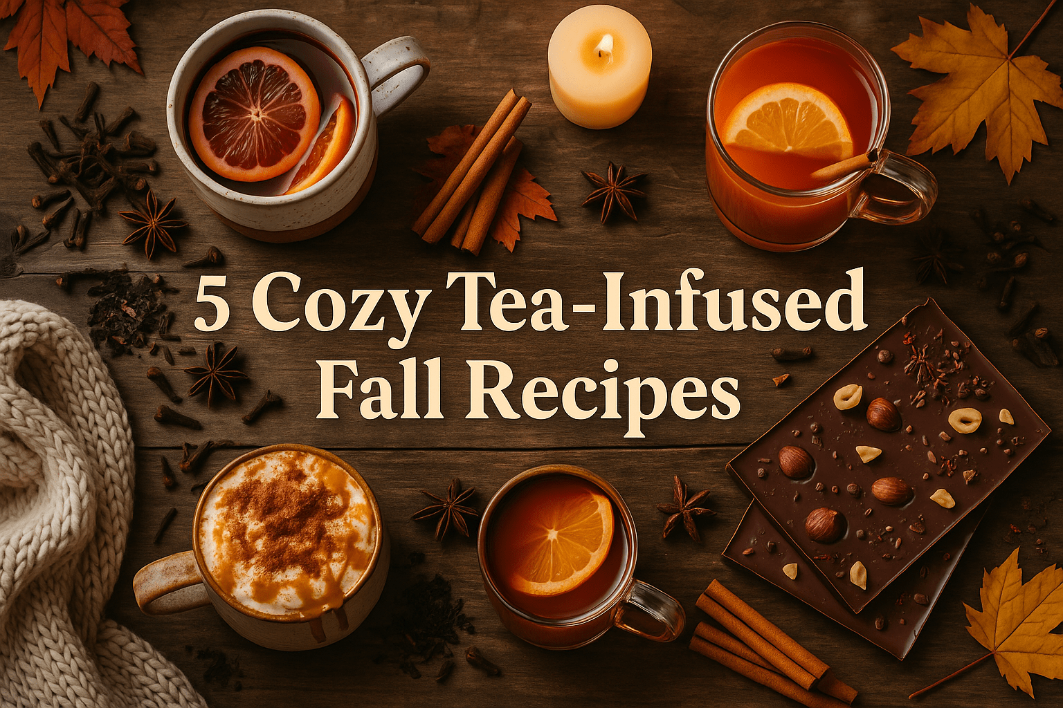 🍵 5 Cozy Tea-Infused Fall Recipes