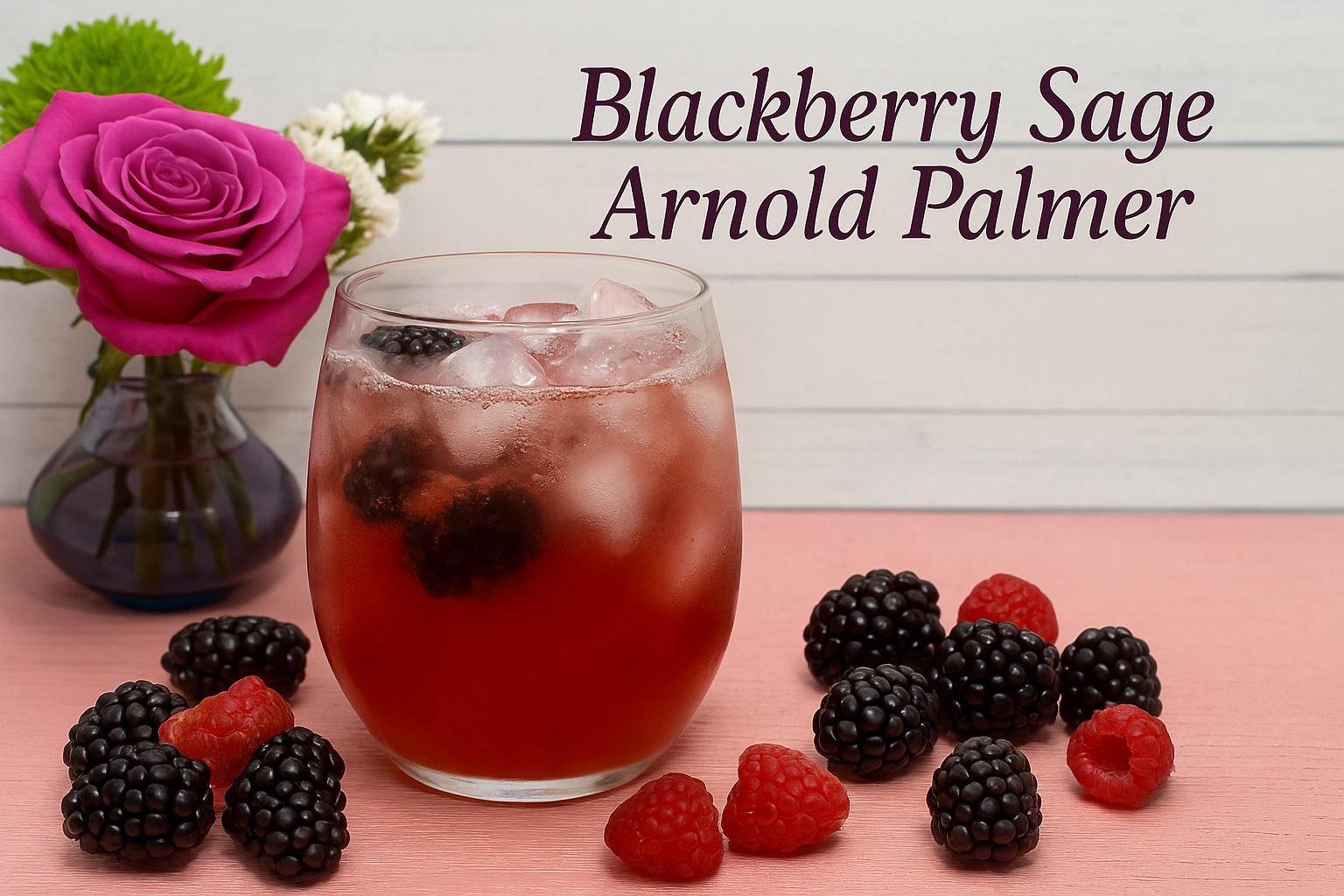 Blackberry Sage Arnold Palmer – A Refreshing Twist on the Classic Iced Tea Lemonade