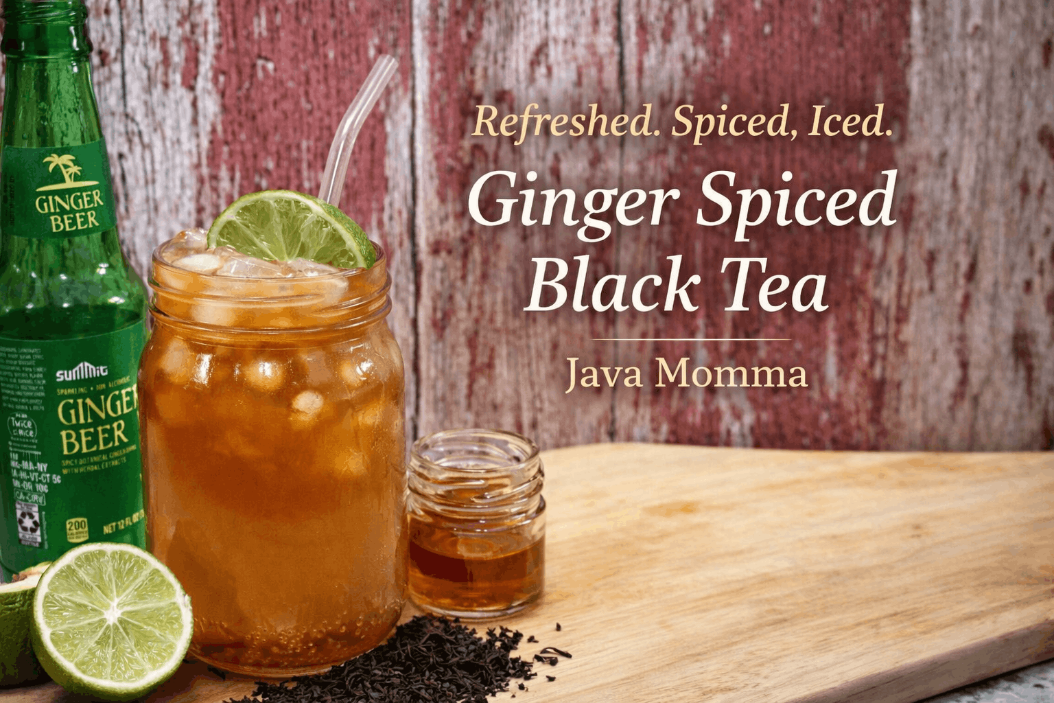 Java Tea Flavours Ginger Spiced Black Tea – Java Momma