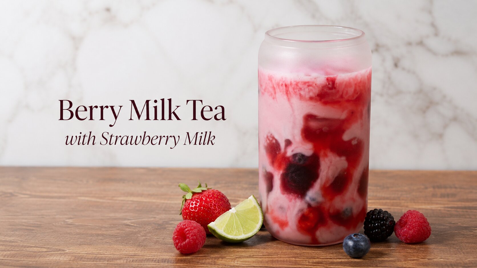 Very Berry Milk Tea – A Sweet & Fruity Refreshing Twist!
