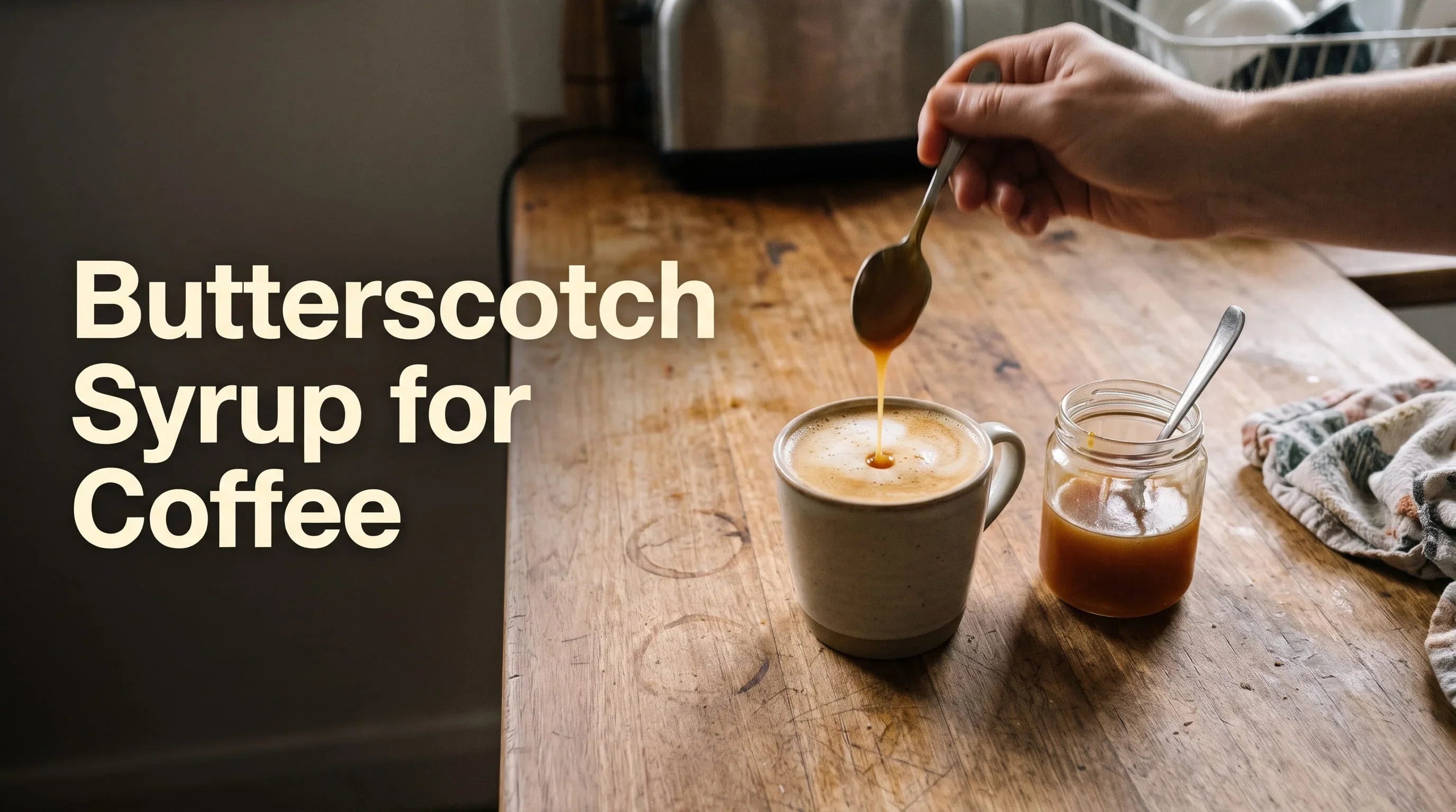 Butterscotch Syrup for Coffee