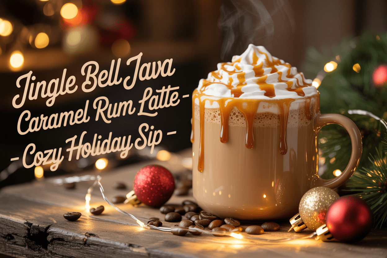 Jingle Bell Java Caramel Rum Latte