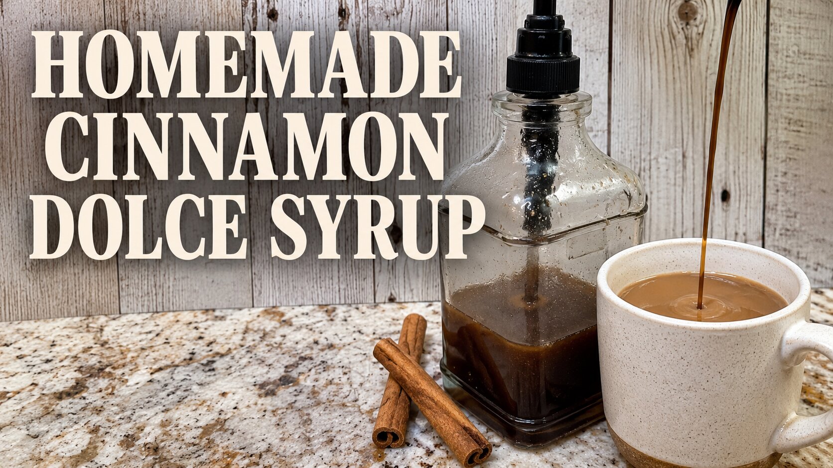 Cinnamon Dolce Syrup Recipe – Homemade Coffee & Tea Syrup