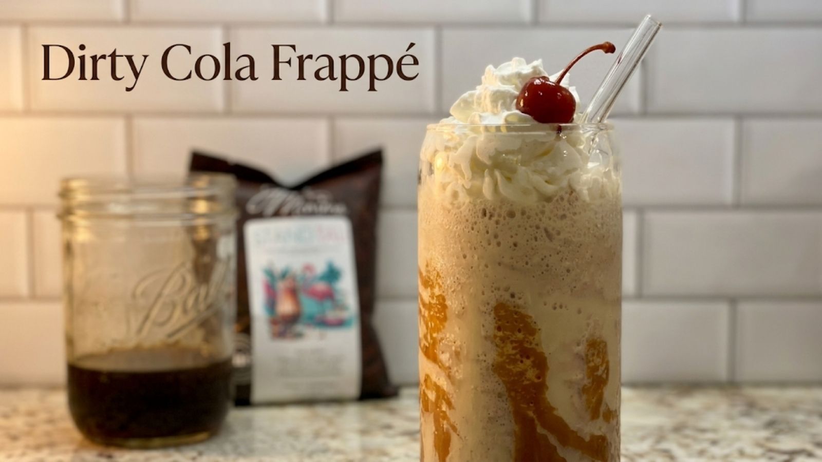 Dirty Cola Frappé — Cold Brew & Mexican Spiced Cocoa