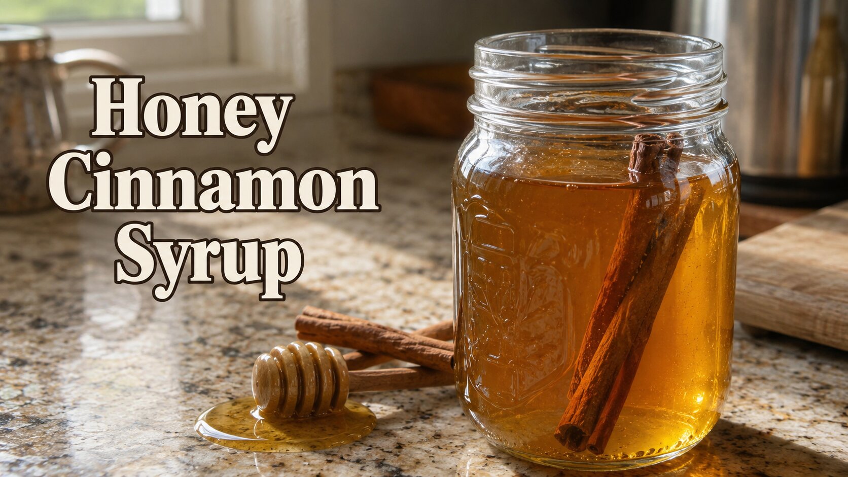 Honey Cinnamon Syrup — Easy Homemade Coffee Syrup