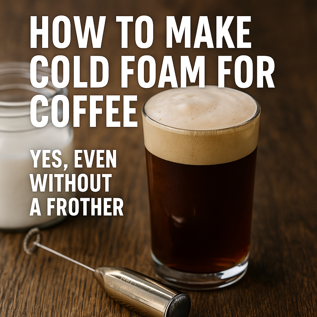How to Make Cold Foam at Home (Yes, Even Without a Frother)