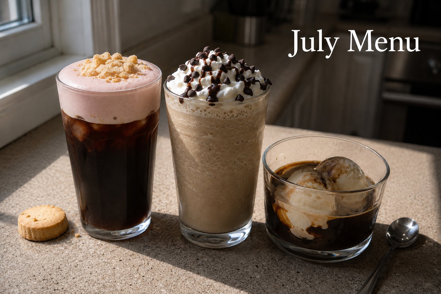 July Menu: Tastes Like Summer Felt