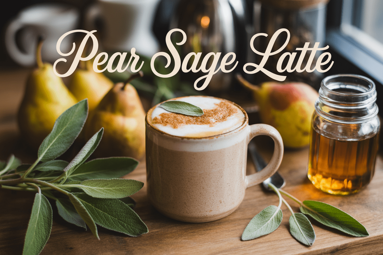 Pear Sage Latte