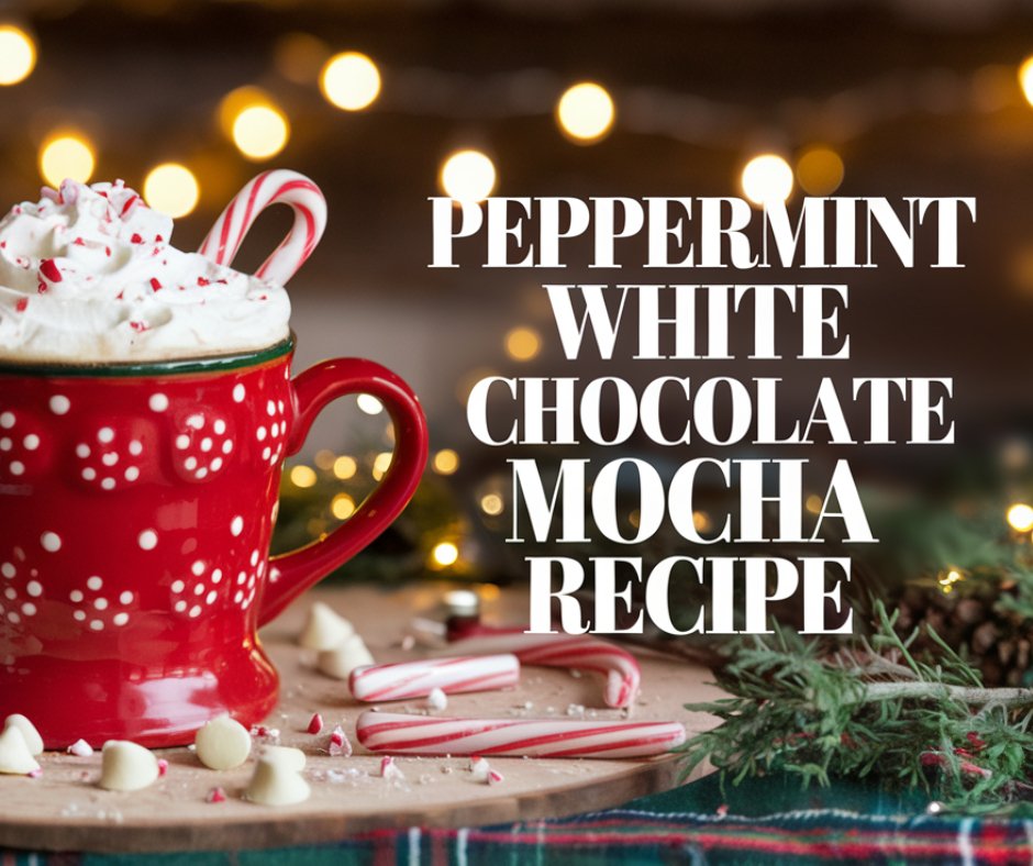 Peppermint White Chocolate Mocha: A Festive Holiday Indulgence 🎄☕️ - Java Momma