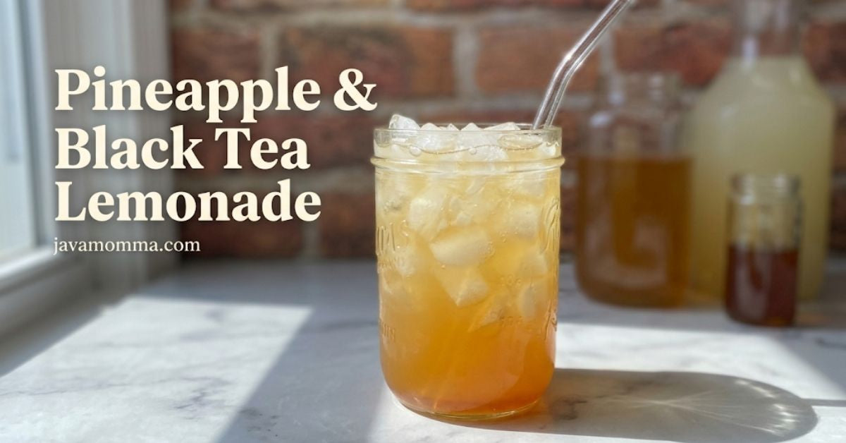 Pineapple Black Tea Lemonade — Cold Brew Arnold Palmer