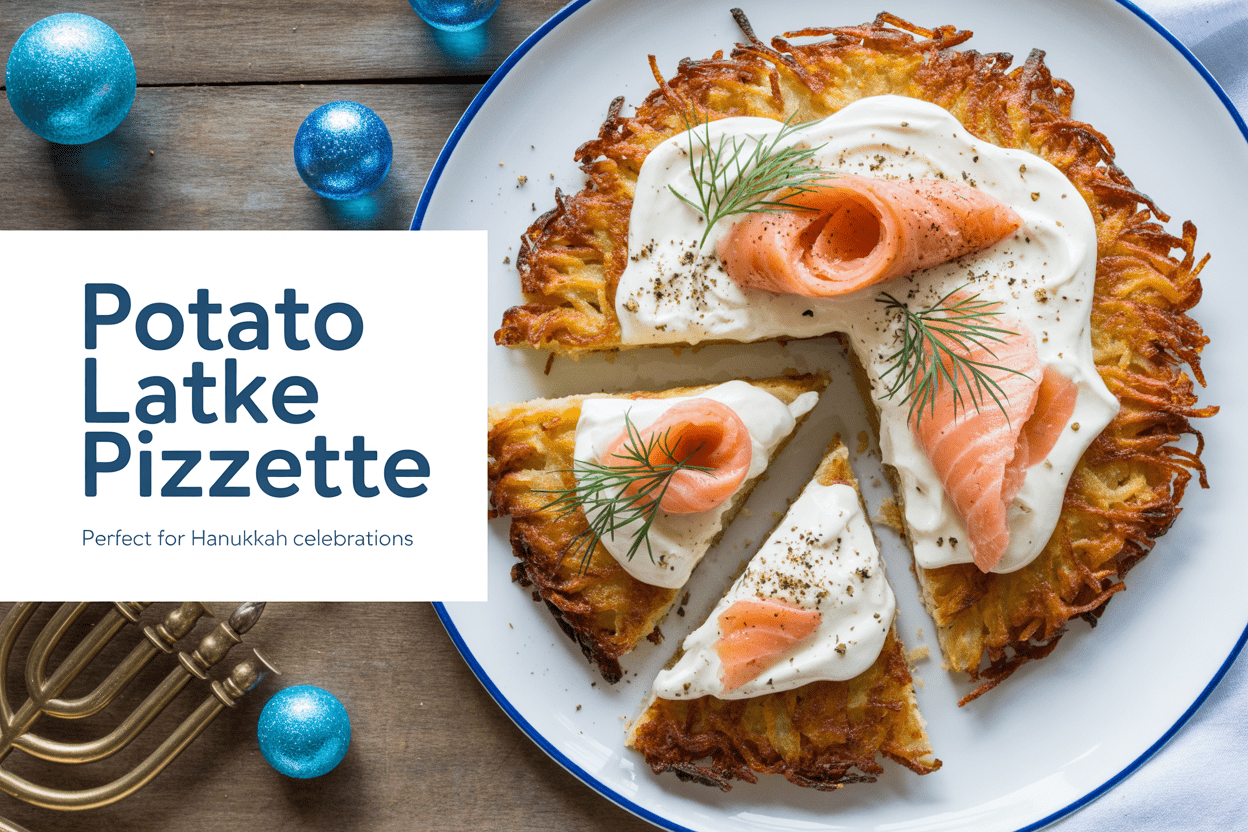 Potato Latke Pizzette
