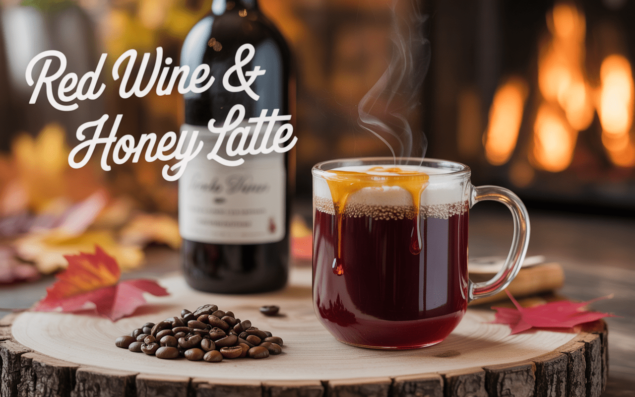 Red Wine and Honey Latte – Cozy, Elegant, and Anything But Basic