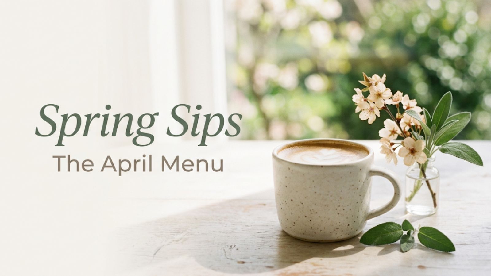 April Coffee Drinks — Spring Sips | The Java Momma Menu