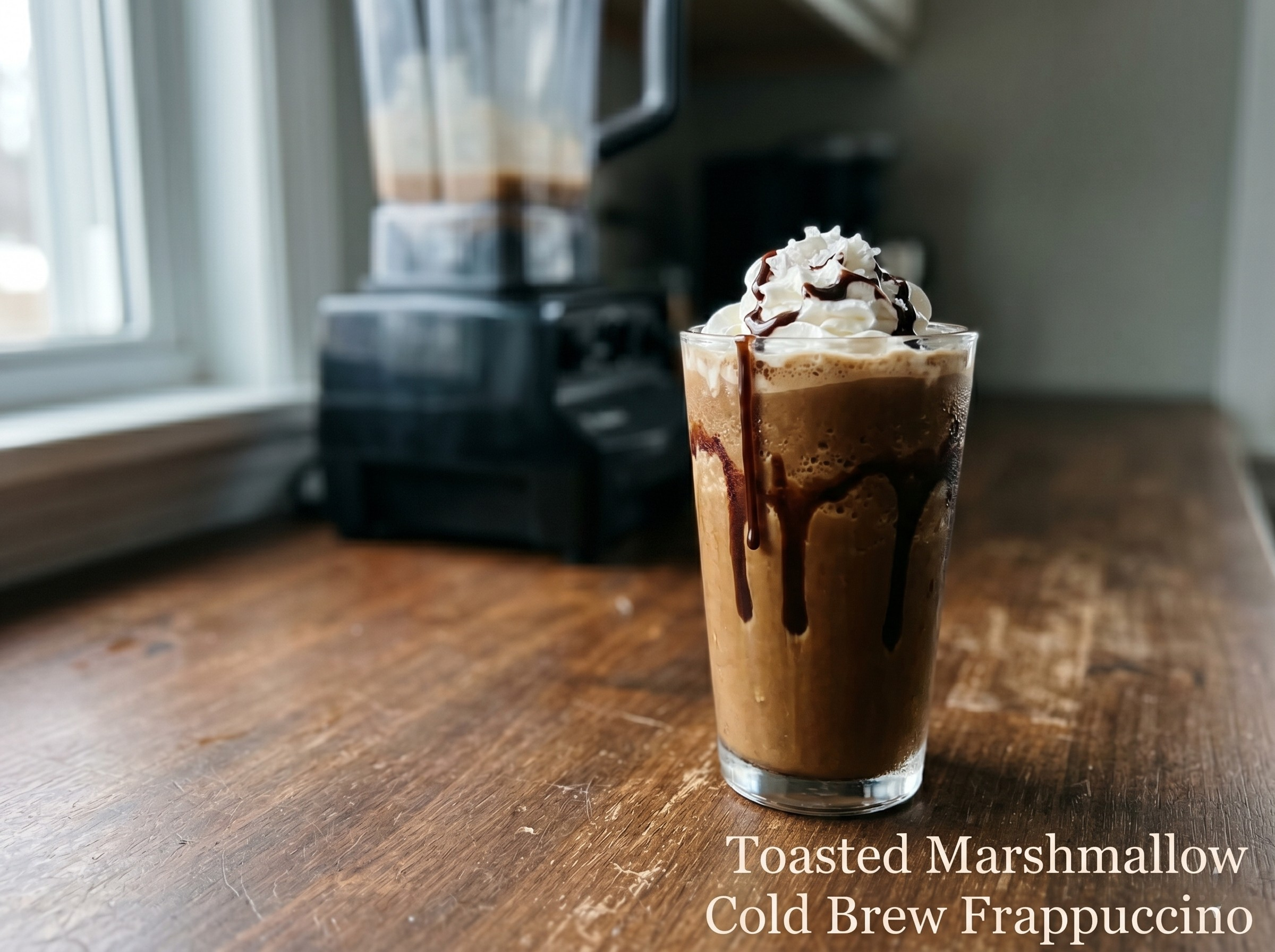 Toasted Marshmallow Cold Brew Frappuccino Recipe