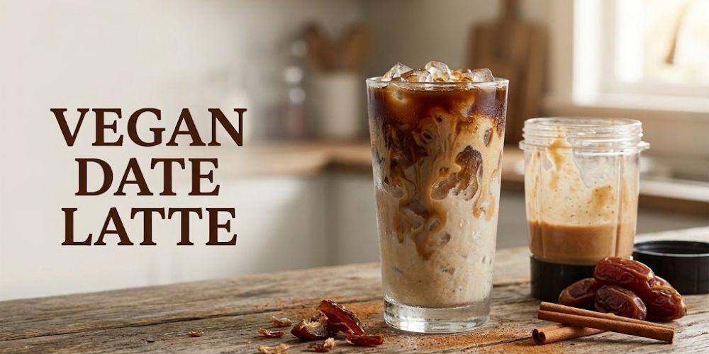 Easy Vegan Date Latte Recipe with Cold Brew