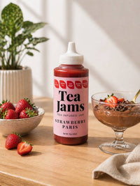 Thumbnail for Tea Jams Strawberry Paris - 15 ounce squeeze bottle
