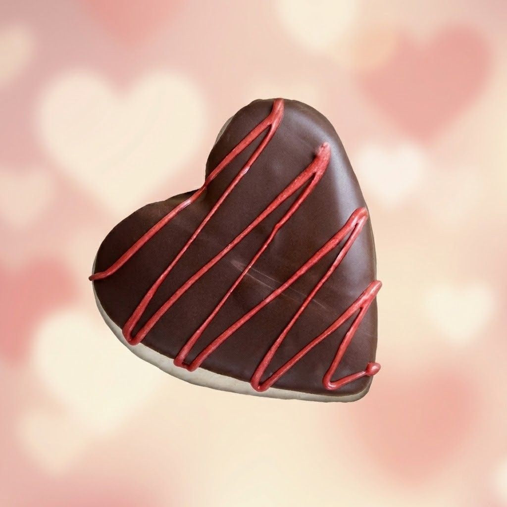 Chocolate Heart Marshmallow Topper