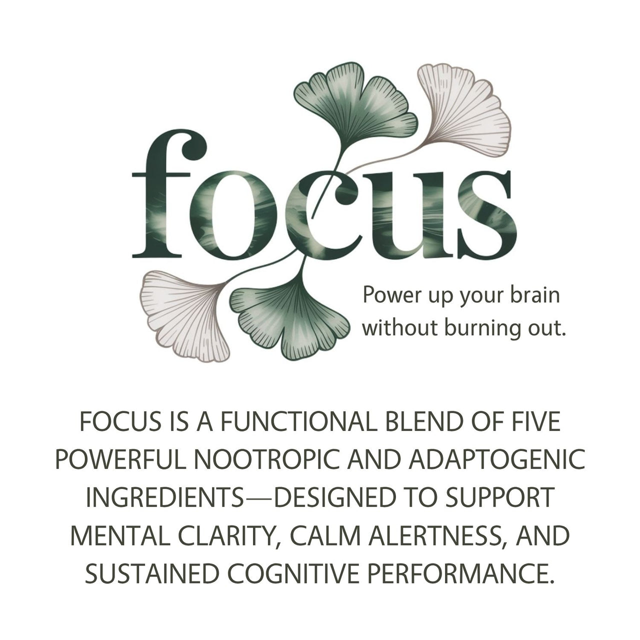 Focus 🧠  — Mental Clarity & Clean Energy