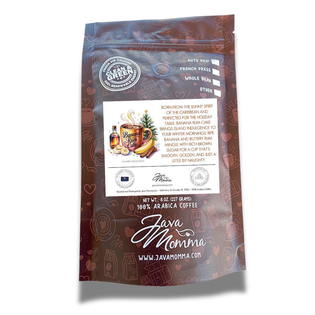 Banana Rum Cake Coffee – Holiday Blend