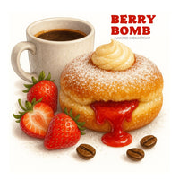 Thumbnail for Berry Bomb Flavored Coffee – Strawberry Jam, Vanilla Crème & Powdered Sugar Donut Vibes