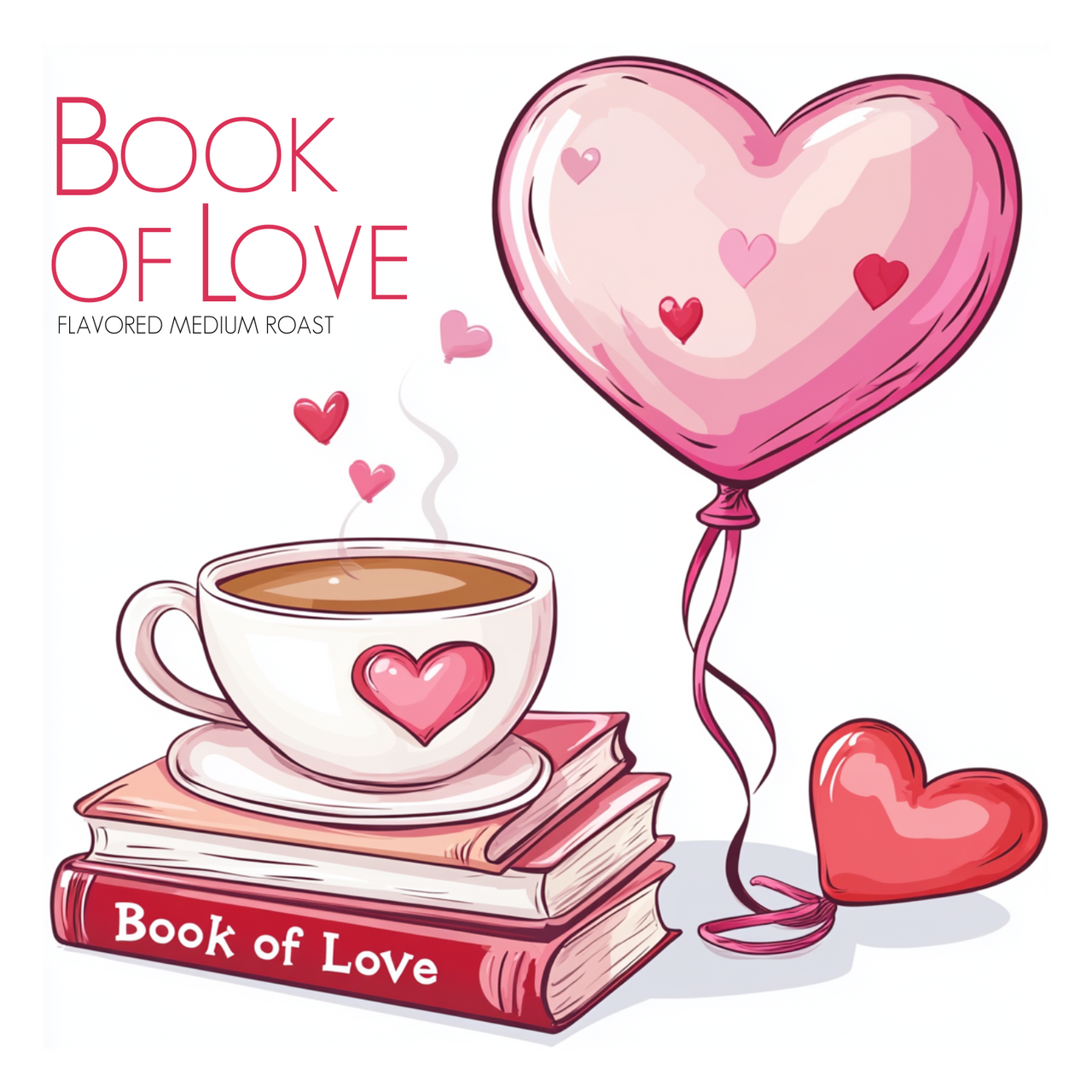 Book of Love Coffee – Chocolate & Caramel Romance in Every Sip