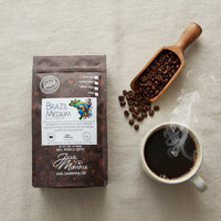 Thumbnail for Brazil Medium Roast Coffee – Air-Roasted, Solar-Powered Smoothness