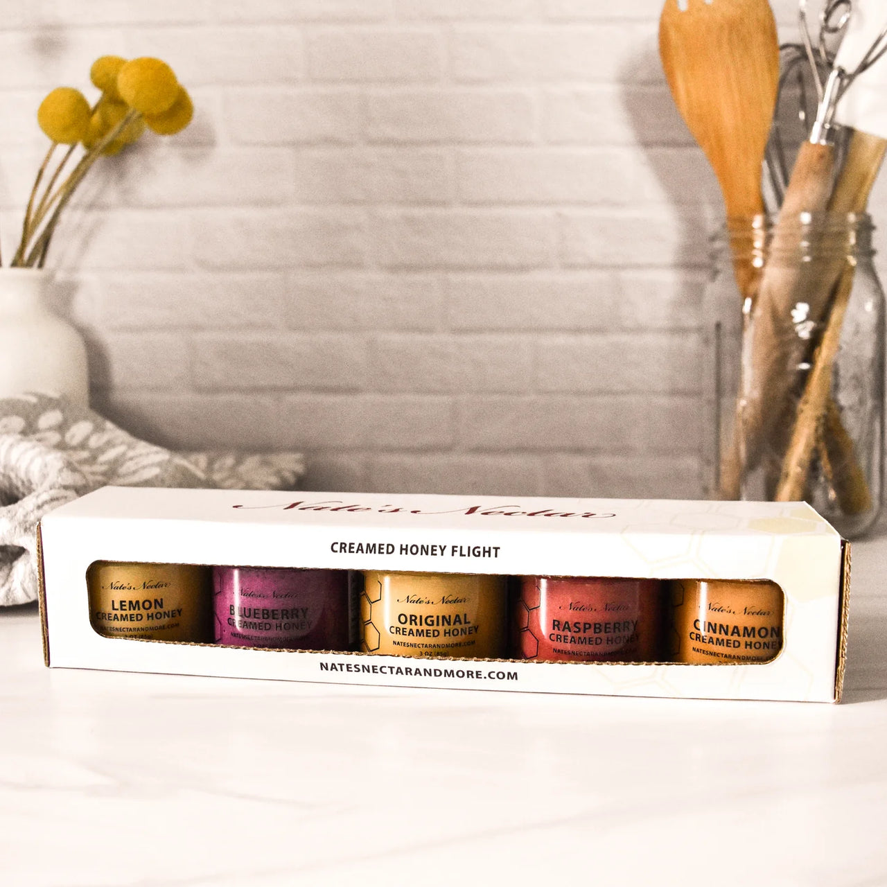 Nate’s Nectar Creamed Honey Flight 🍯 – The Sweetest Sampler Ever