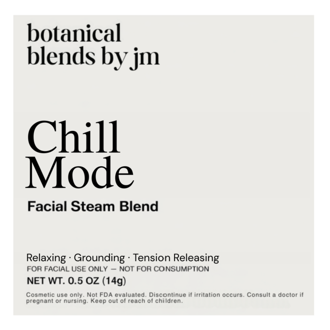 Chill Mode Facial Steamer | Botanical Blends by Java Momma