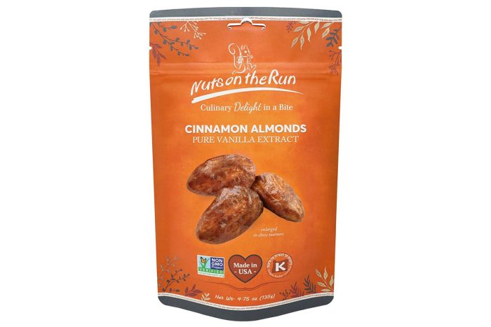 Cinnamon Almonds - Nuts on the Run