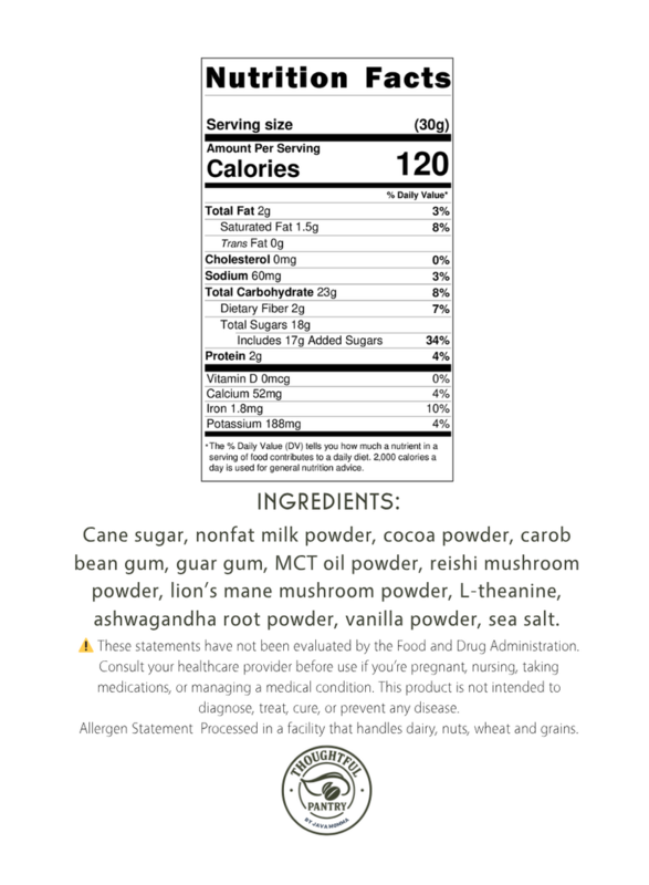 Cocoa Clarity – Creamy Mushroom Cocoa Mix