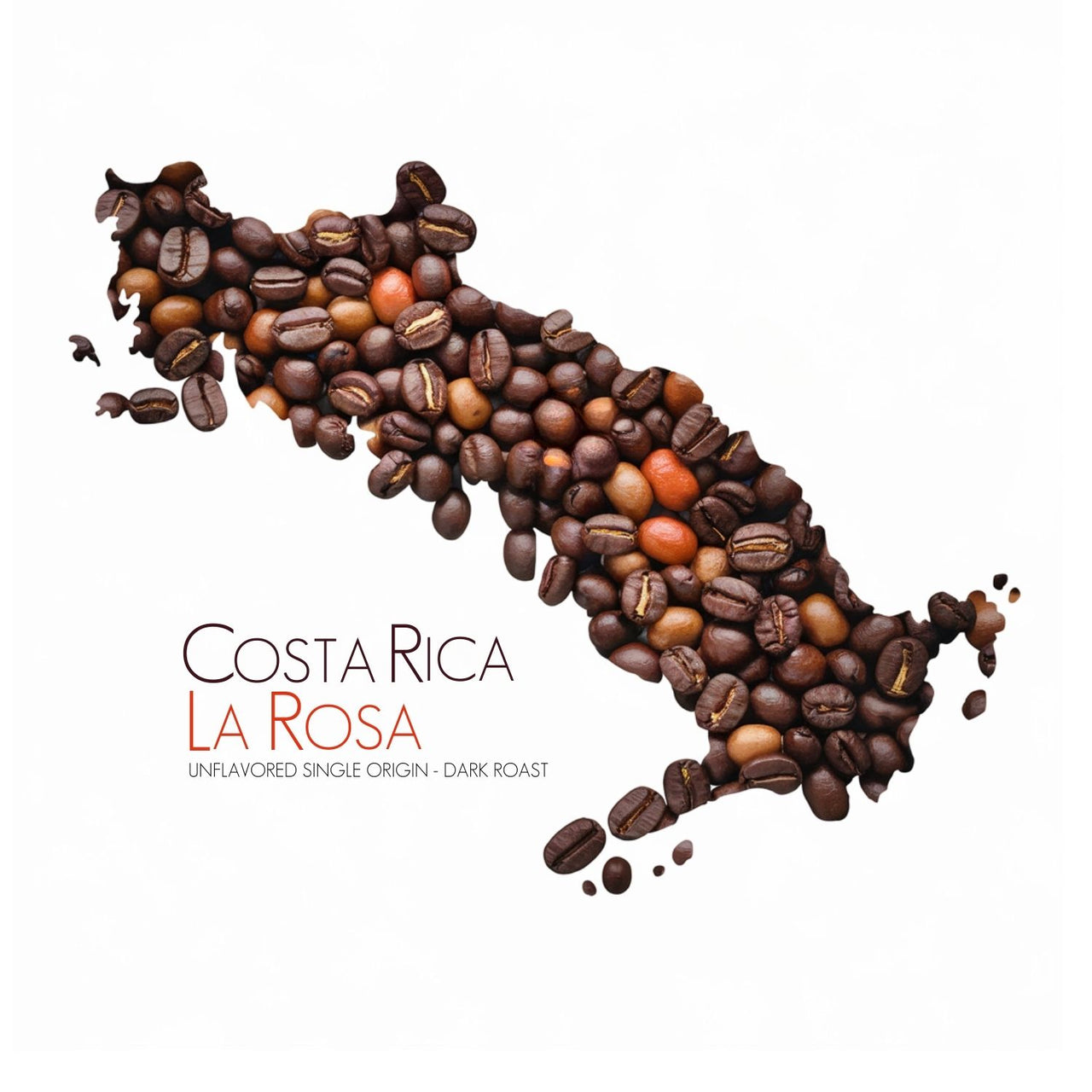 🌑 Costa Rica La Rosa Dark Roast Coffee – Bold, Earthy & Chocolatey