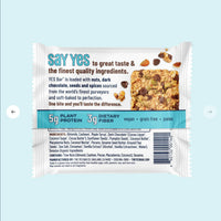 Thumbnail for The Dark Chocolate Chip YES Bar® – Like a Cookie, But Better (and Guilt-Free!) is a plant-based, vegan, gluten-free energy bar packed with nuts, dark chocolate, seeds, and spices. It’s also grain-free and paleo-friendly for clean snacking.