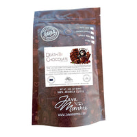 Thumbnail for Java Momma Death by Chocolate flavored coffee bag – medium roast Arabica beans with dark and semi-sweet chocolate flavor.