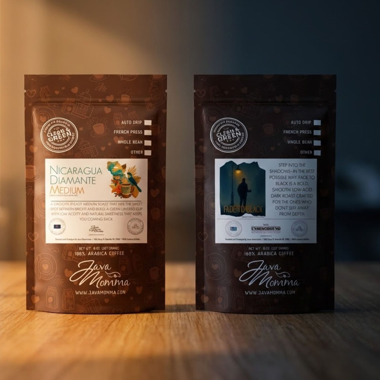 ☕ Give It to Me Straight – Monthly Coffee Duo