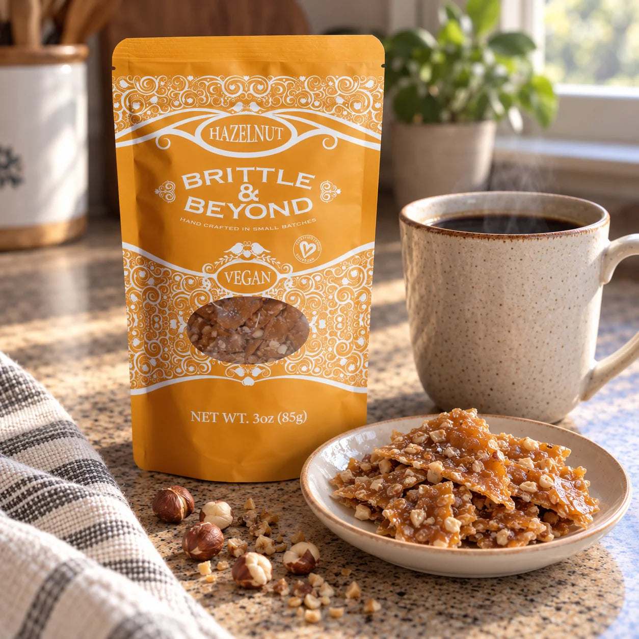 Hazelnut Brittle | Brittle & Beyond