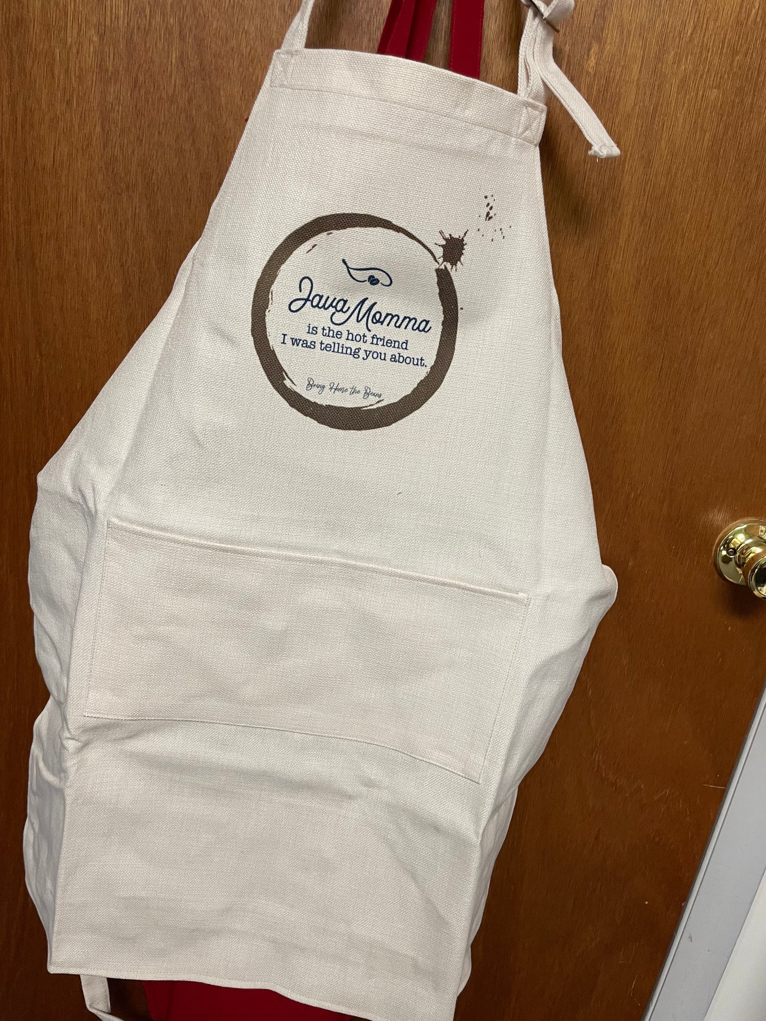 Java Momma Is the Hot Friend Apron 🔥