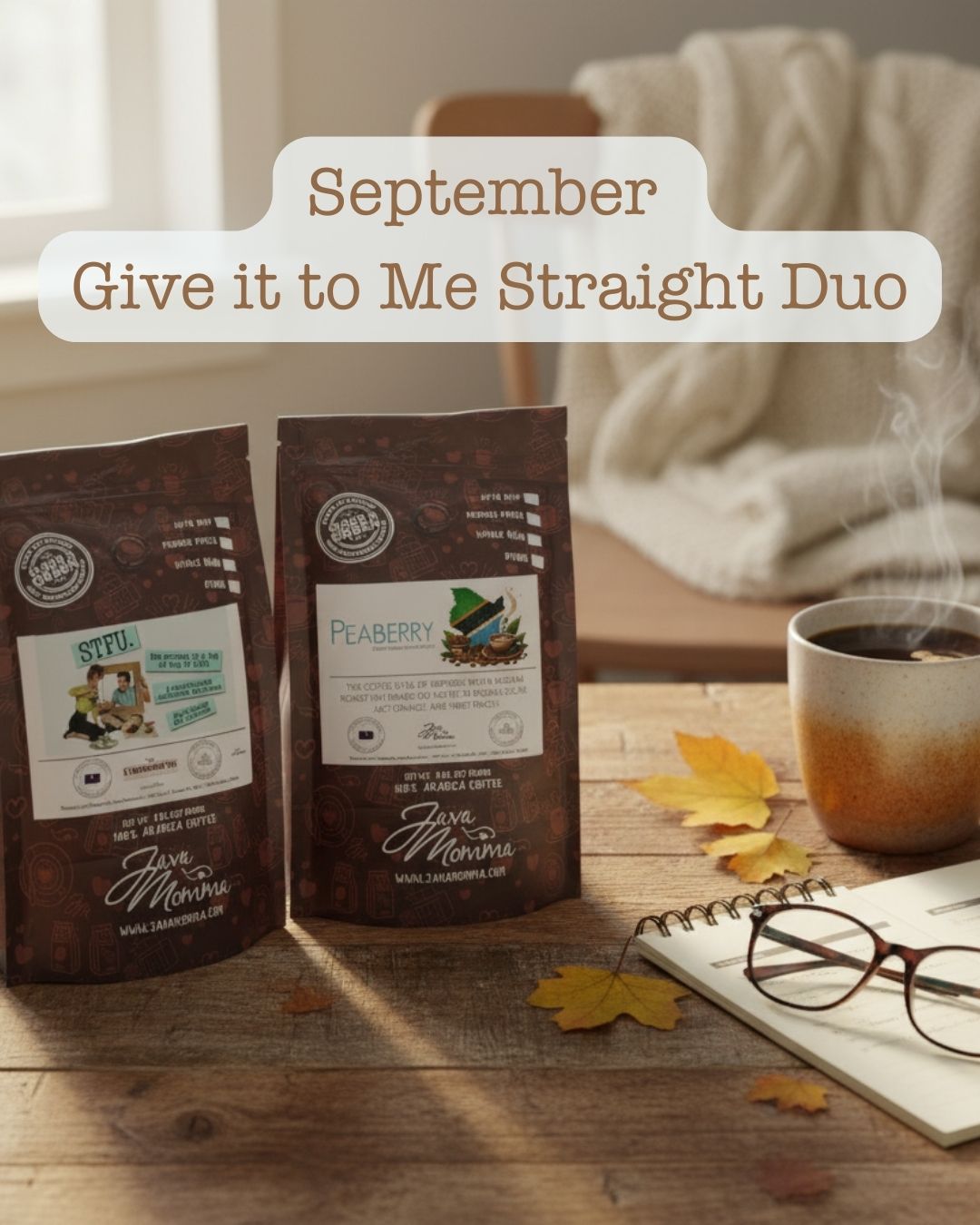 ☕ Give It to Me Straight – Monthly Coffee Duo