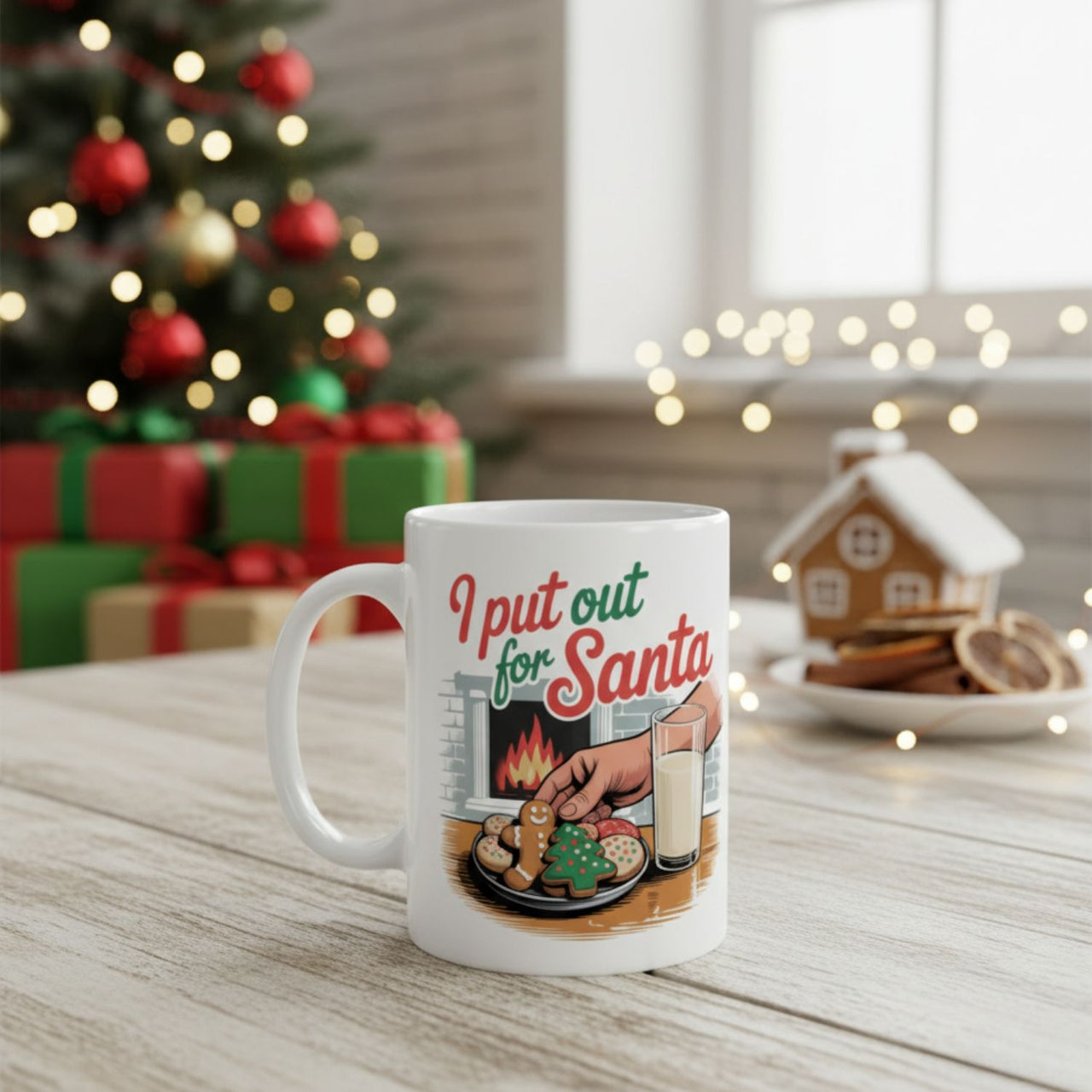 I put out for Santa christmas mug
